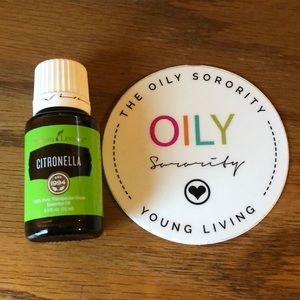 NWOT Essential Oil & Sticker